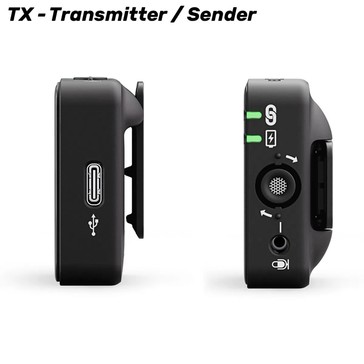 Rode Wireless ME Drahtlos Mikrofon-System + Interview GO Handadapter + keepdrum Windschutz