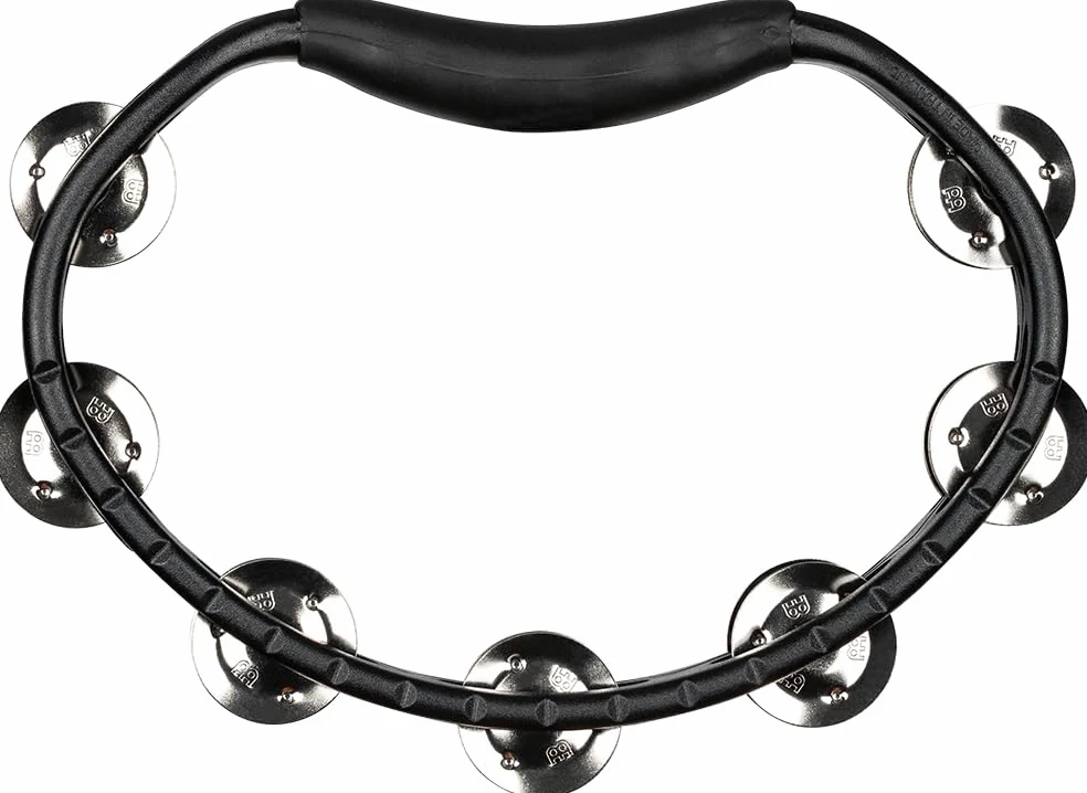 Meinl Hand Tambourine HTMT1BK, Steel Jingles