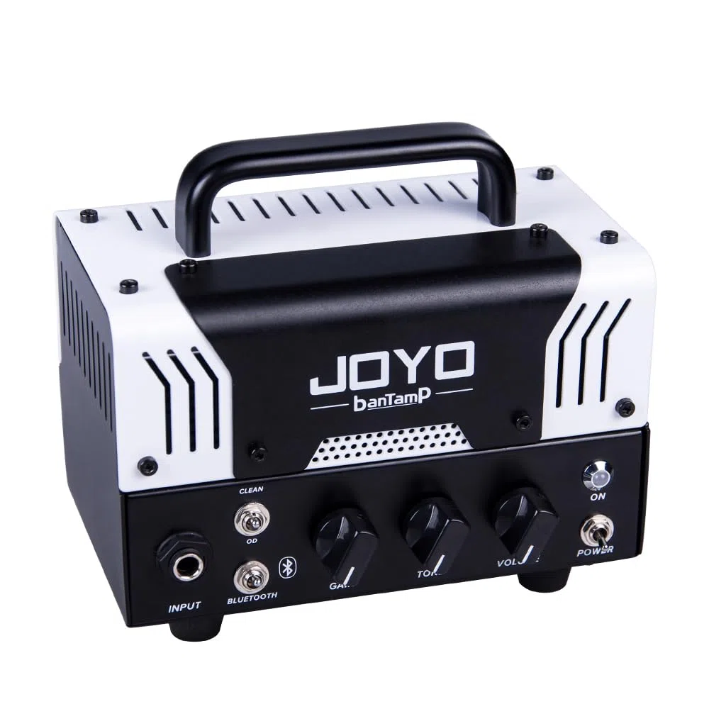 JOYO BanTamp Serie Mini Gitarren-Topteil 20W Hybrid Röhren 2-Kanal mit Bluetooth (Nur Kopf, Box benötigt)