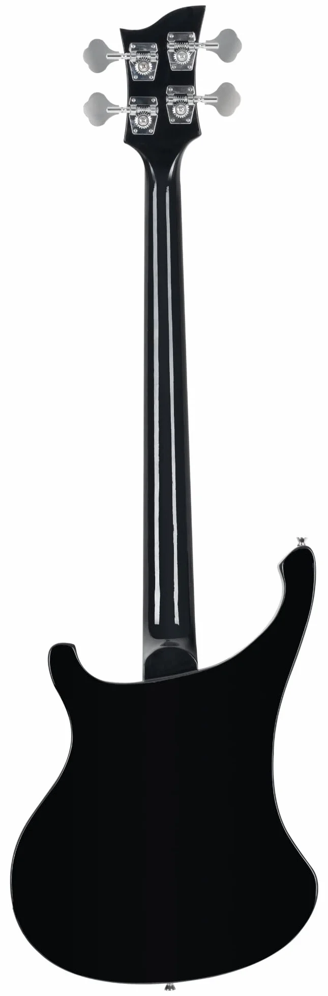 Rocktile Pro RB-400B Blackbird E-Bass Set - Longscale E-Bass 2 Pickups mit separater Volume- & Tonregelung - inkl. Gitarrengurt, Kabel & E-Bass Schule - Schwarz
