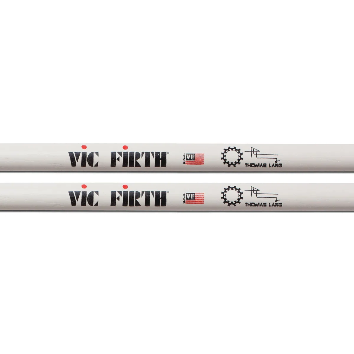 Vic Firth Thomas Lang Signature American Hickory Wood Tip Drumsticks (Packung mit 2)