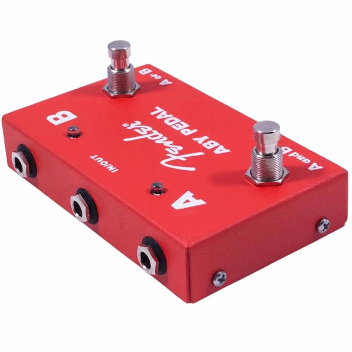 Fender 2-Switch ABY Pedal, Rot