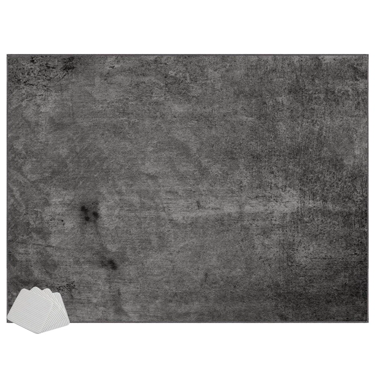 Drum Teppich Schlagzeugteppich, Schallschutz Teppich Matte, Elektronisches Schlagzeug Rug, Professionelles rutschfeste Schallschutzmatte, Dicht Gewebter Oberfläche Zubehör für Drum Kit 120 x 70 cm