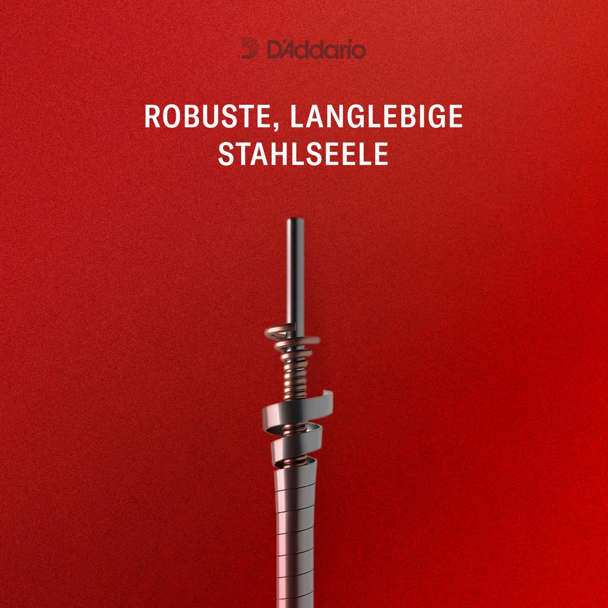 D'Addario J610-3/4M Stainless Steel Prelude Kontrabass Saitensatz Kohlefaserstahl/Nickel 3/4 Medium