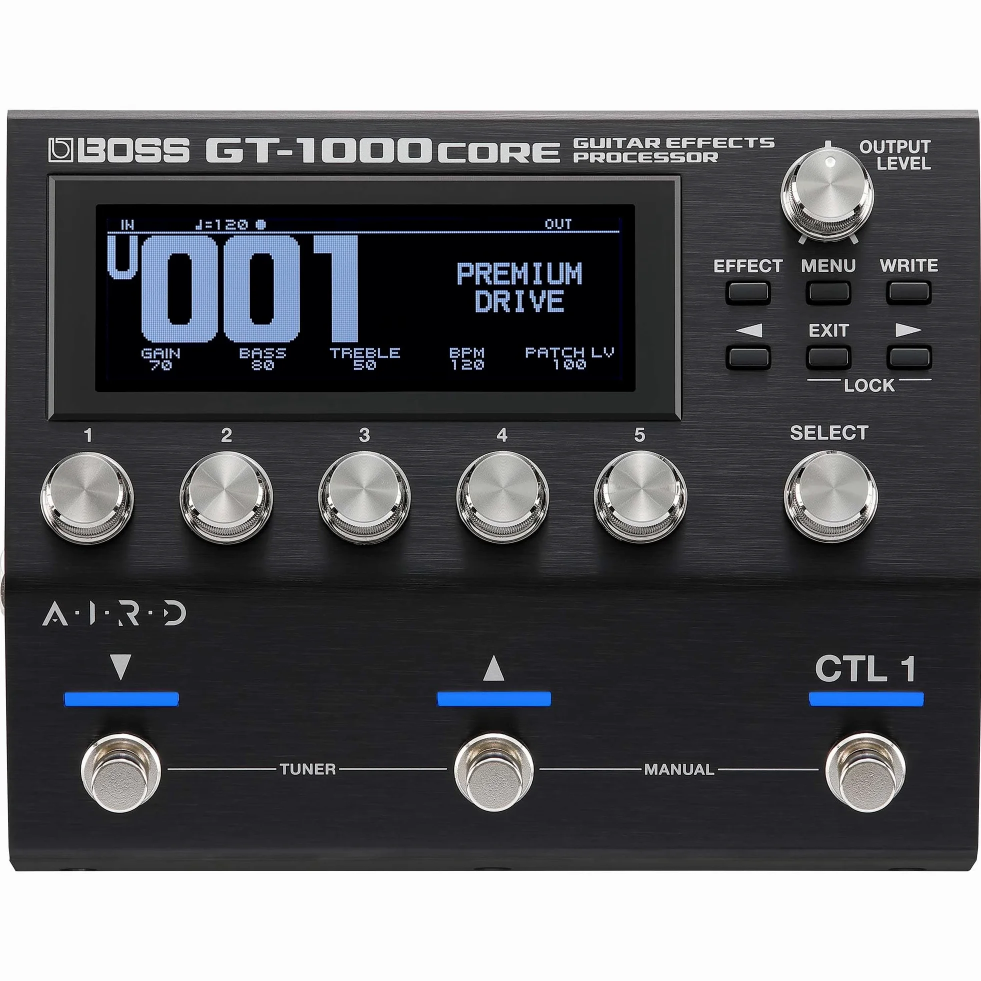 BOSS GT-1000CORE | Compact Guitar Effects Processor | Class-Leading Sound Quality | Ultra-Versatile Guitar Amps Crafted with AIRD | Premium Onboard Effects | Built-in Bluetooth | I/O Features