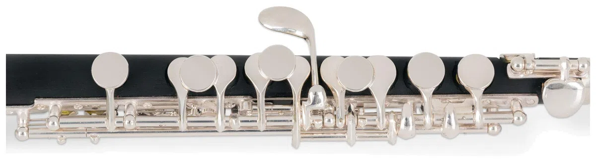 Classic Cantabile PF-300 Piccoloflöte - aus Bakelit - versilberte Neusilber-Mechaniken - inklusive Etui