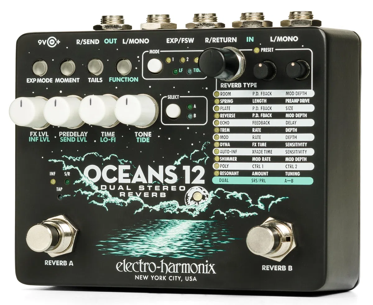 Electro Harmonix Oceans 12 Reverb