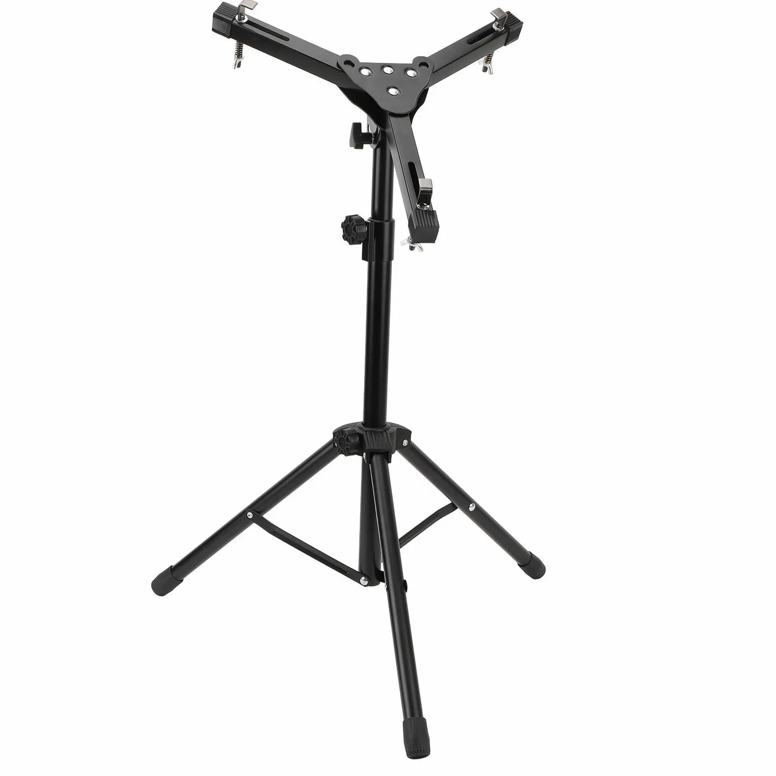 Snare Trommel Ständer Faltbar Verstellbar aus Aluminiumlegierung für 10-14 Zoll Drums Stabiles Stativ mit Einfacher Montage und Transport