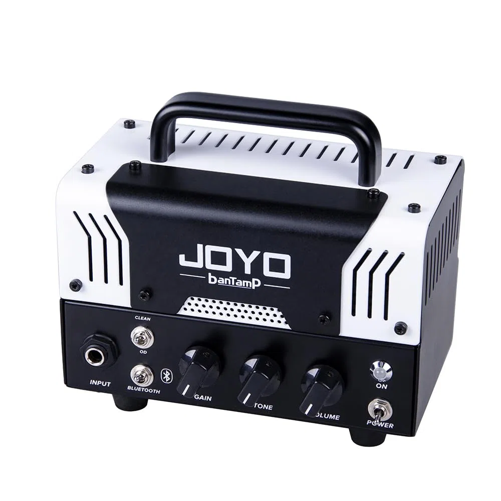JOYO BanTamp Serie Mini Gitarren-Topteil 20W Hybrid Röhren 2-Kanal mit Bluetooth (Nur Kopf, Box benötigt)