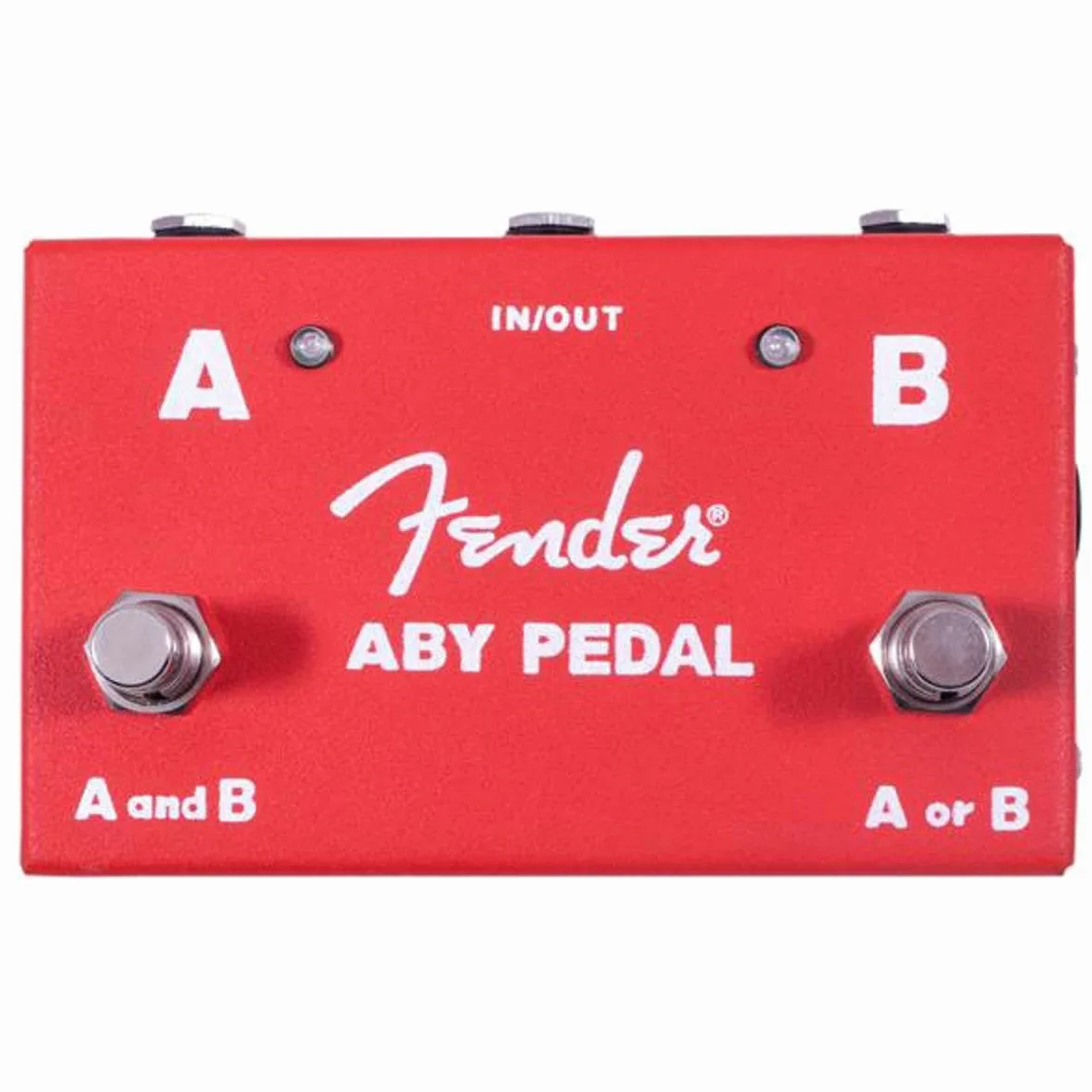 Fender 2-Switch ABY Pedal, Rot