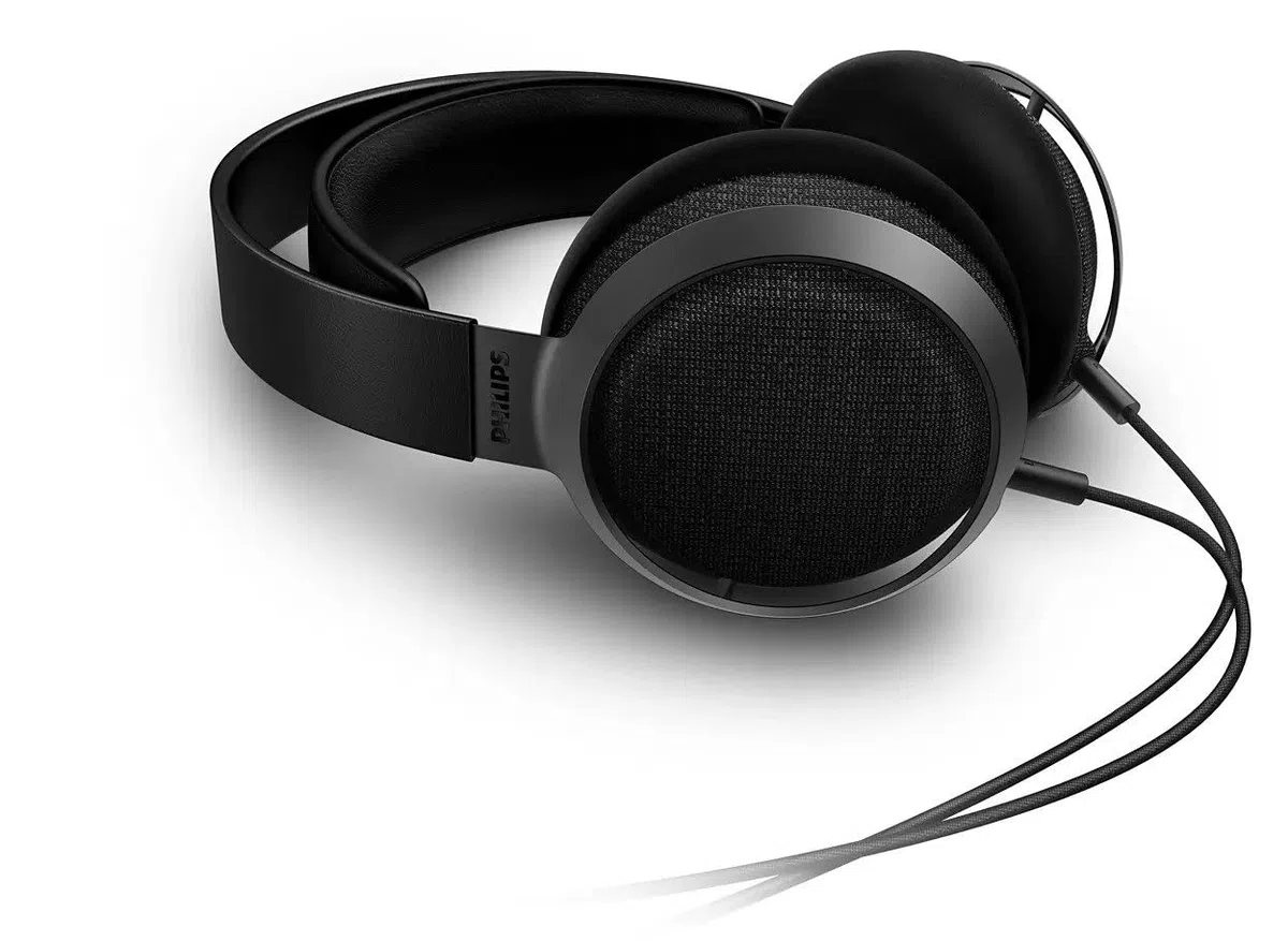 Philips Fidelio X3/00 Over Ear Kopfhörer Offen mit Kabel 3-m abnehmbar (Offenes Design, 50-mm-Akustik-Treiber, High Resolution Audio, Breiter Raumklang) - 2020/2021 Modell