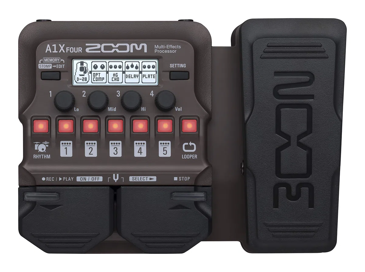 ZOOM Multi-Effekt-Prozessor (A1X Vier)