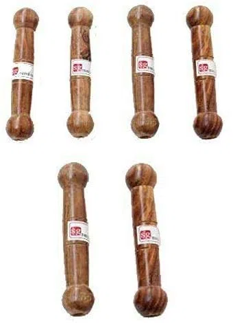 Tabla Tuning Blöcke (Gattas) Sticks - 6er Set aus Holz Produktdesign kann variieren
