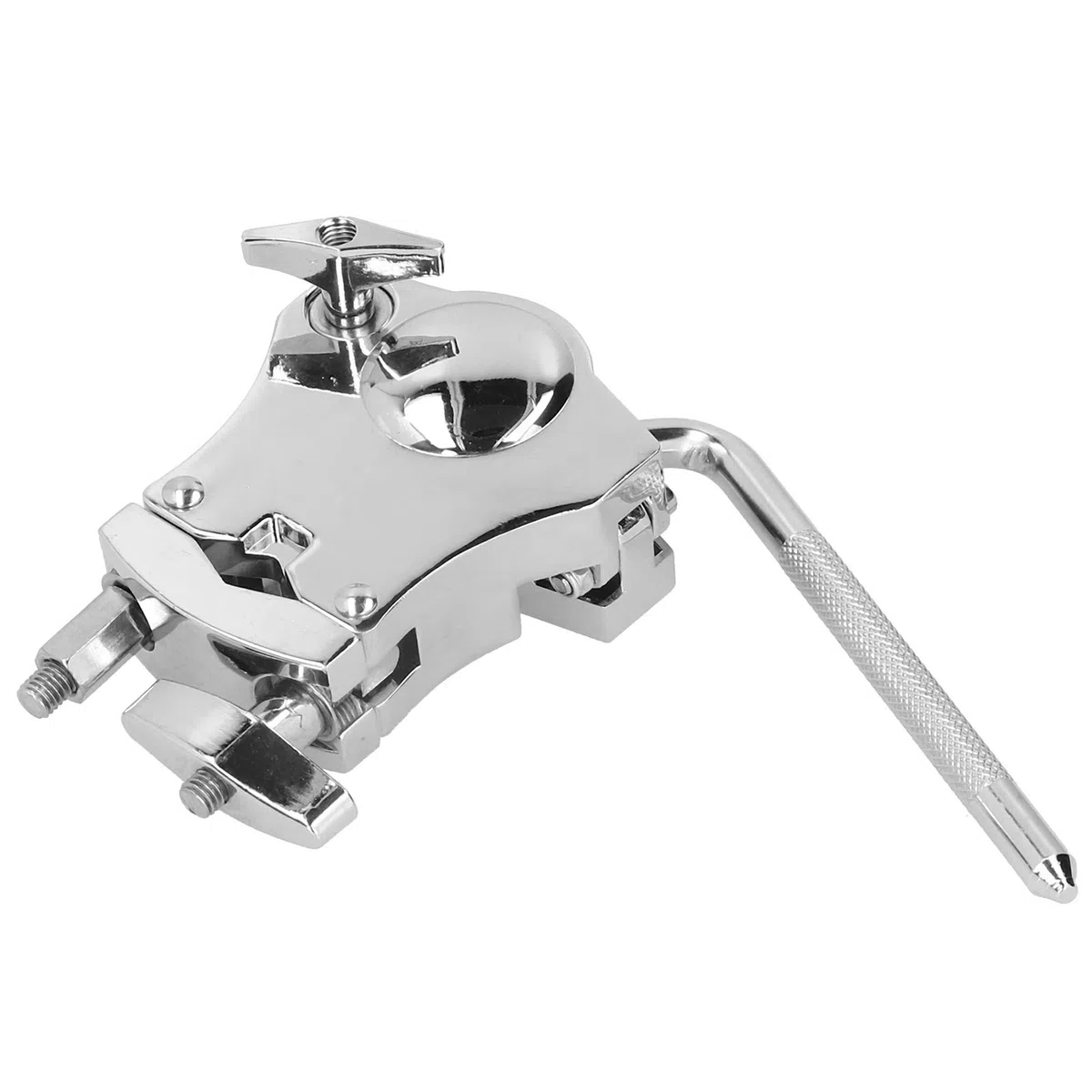 Tom Drum Rack, Multifunktionshalterung Drum Rack Musikinstrumentenhalterung Silber für Musikinstrumentenzubehör WC83