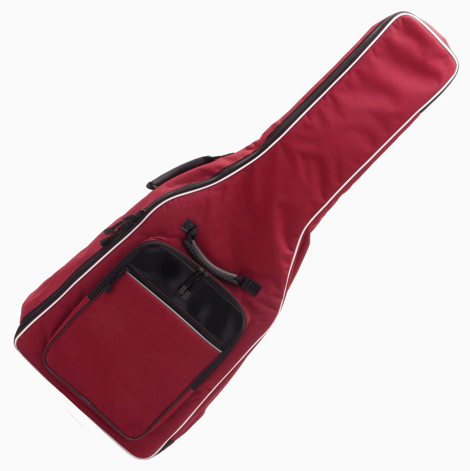 Kirstein Klassikgitarrentasche 3/4 und 7/8 weinrot Easyline