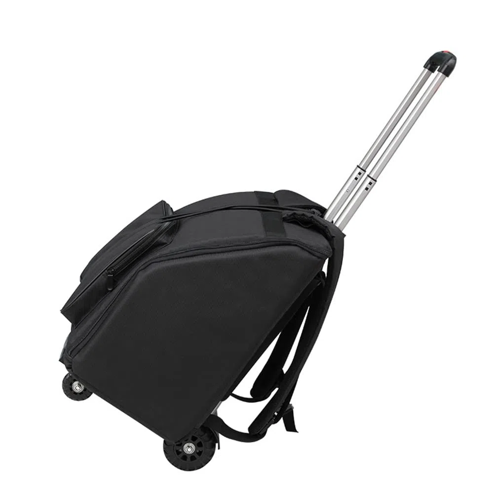 Akkordeontasche mit Riemenscheiben, Rucksack, wasserdicht, verdicktes Oxford-Material, Zubehör für Akkordeons, Musikinstrumente, Schwarz (Size : 120 Bass)