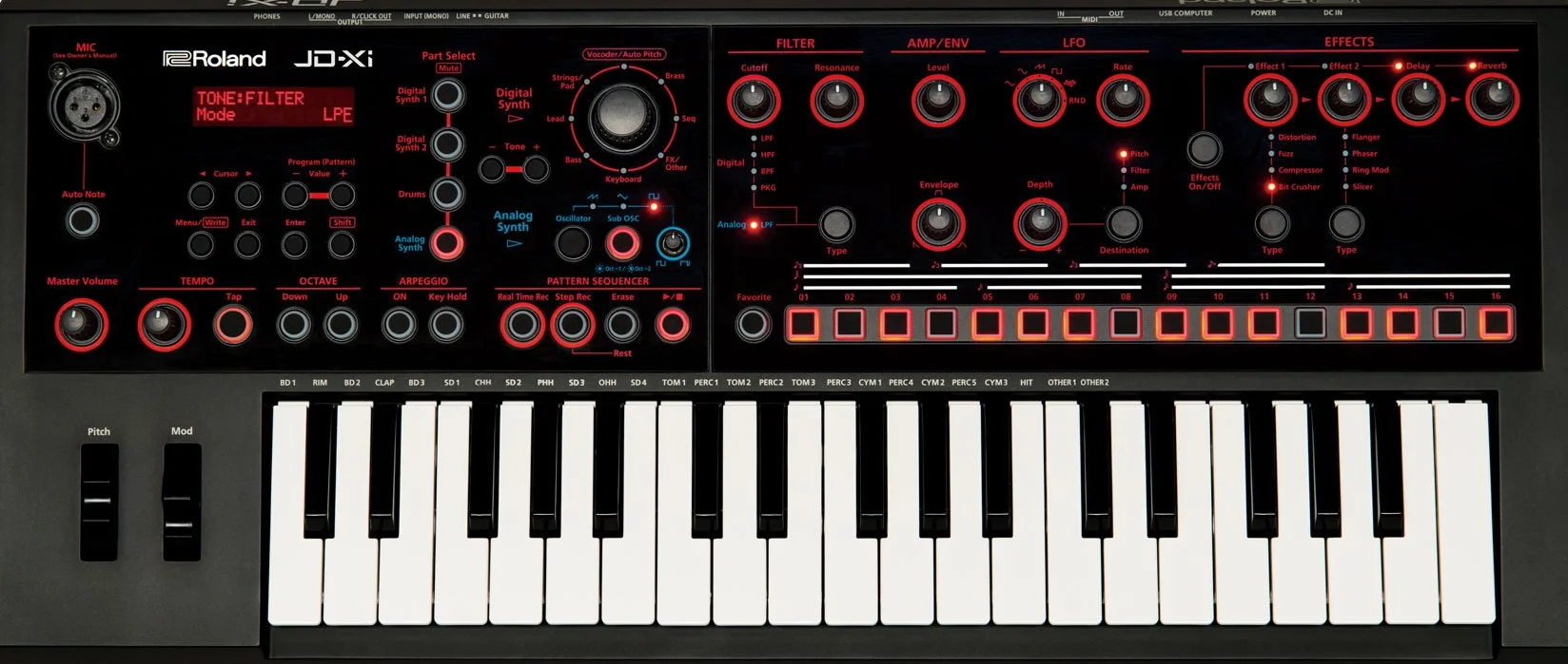 Roland JD Xi Analog Digital Crossover Synthesizer