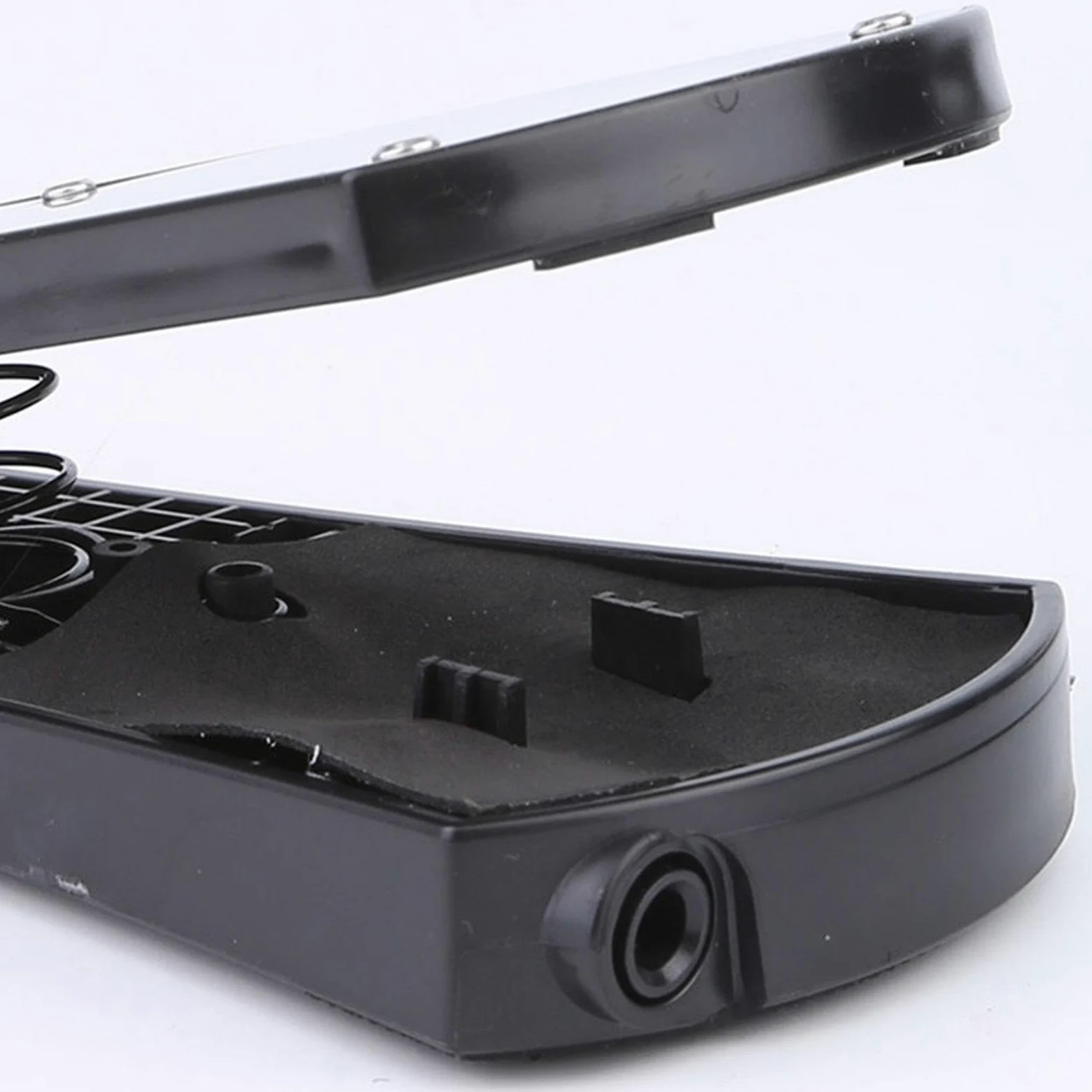 TISHITA Drum Pedal Percussion Pedal Elektronisches Trommelpedal Ersatz mit Metall Und PP Konstruktion rutschfeste Oberfläche Hohe Spielpräzision für Proben Un, 1 Stück