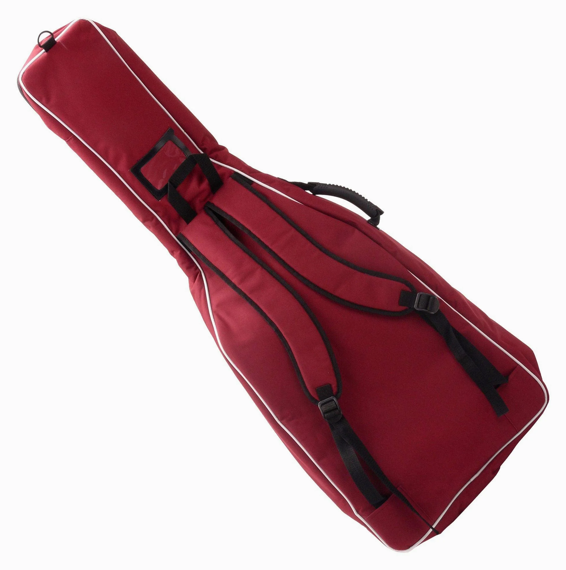 Kirstein Klassikgitarrentasche 3/4 und 7/8 weinrot Easyline