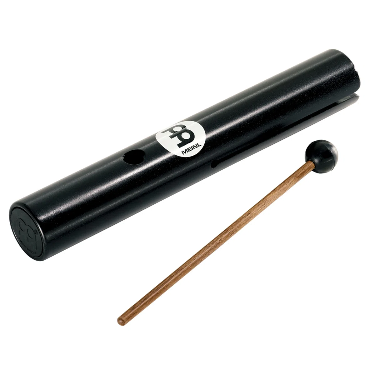 Meinl Percussion WahWah Tube Instrument - Röhrenförmiges Effektinstrument - Länge 32 cm - Inklusive Gummischlägel - Stahl, Nickel (WW2BK)