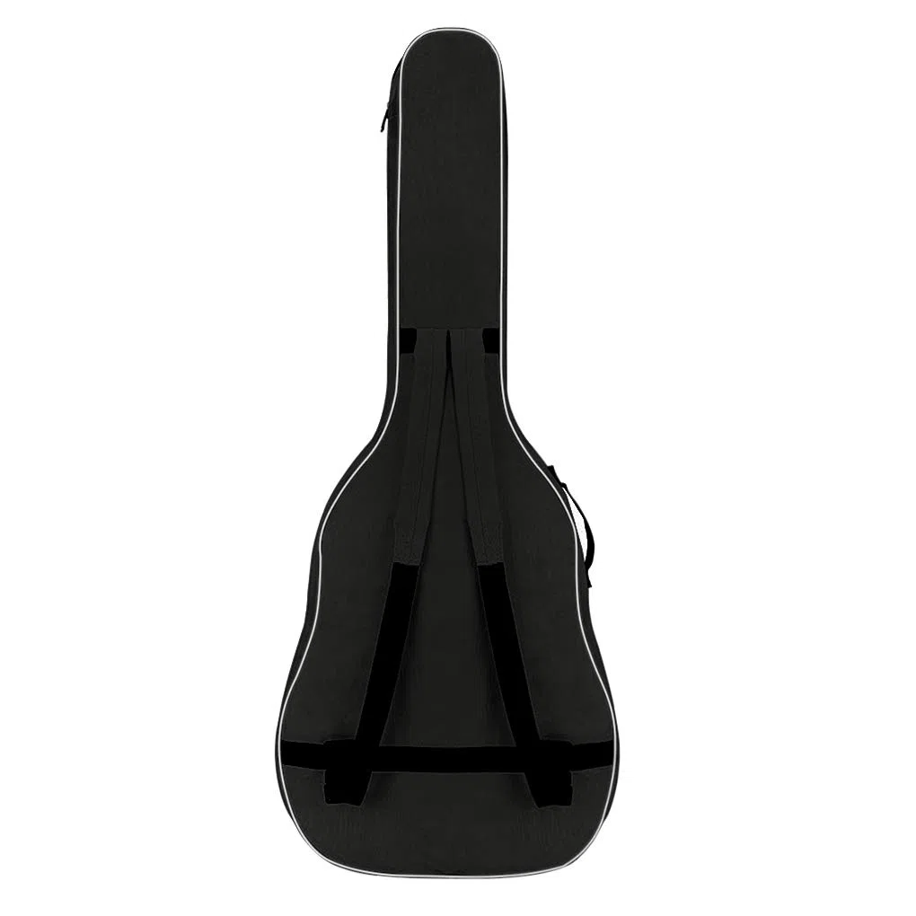 IPENNY Gitarrentasche Gepolsterte Wasserdicht Doppelgurte Gitarrenhülle 40 41 Zoll 600D Oxford 5MM Akustikgitarrentasche Gig Bag für Akustikgitarren