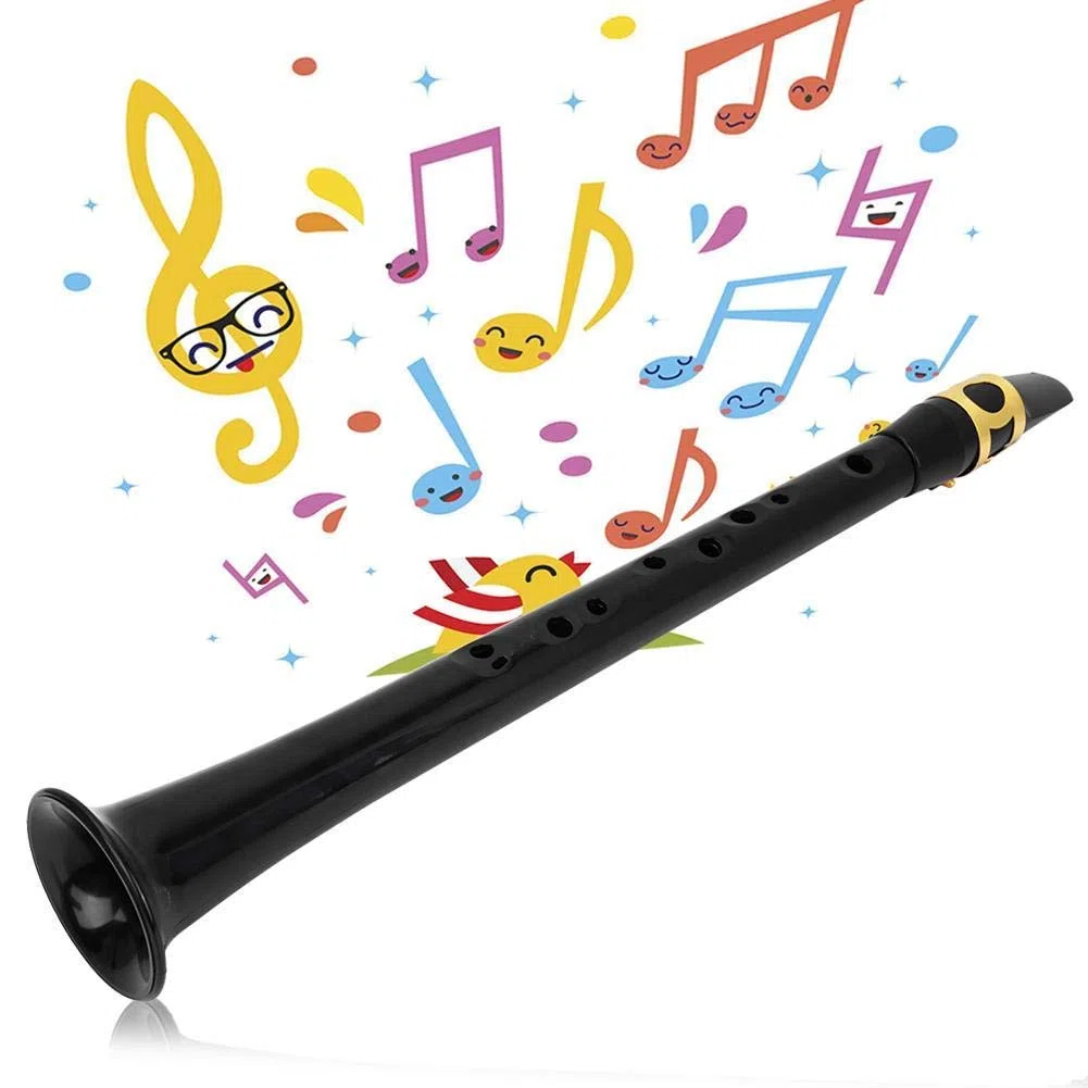 Bnineteenteam Tragbares Taschensaxophon Sax Mini Taschensaxophon mit Reed Aufbewahrungstasche Blasinstrumente Musikinstrument