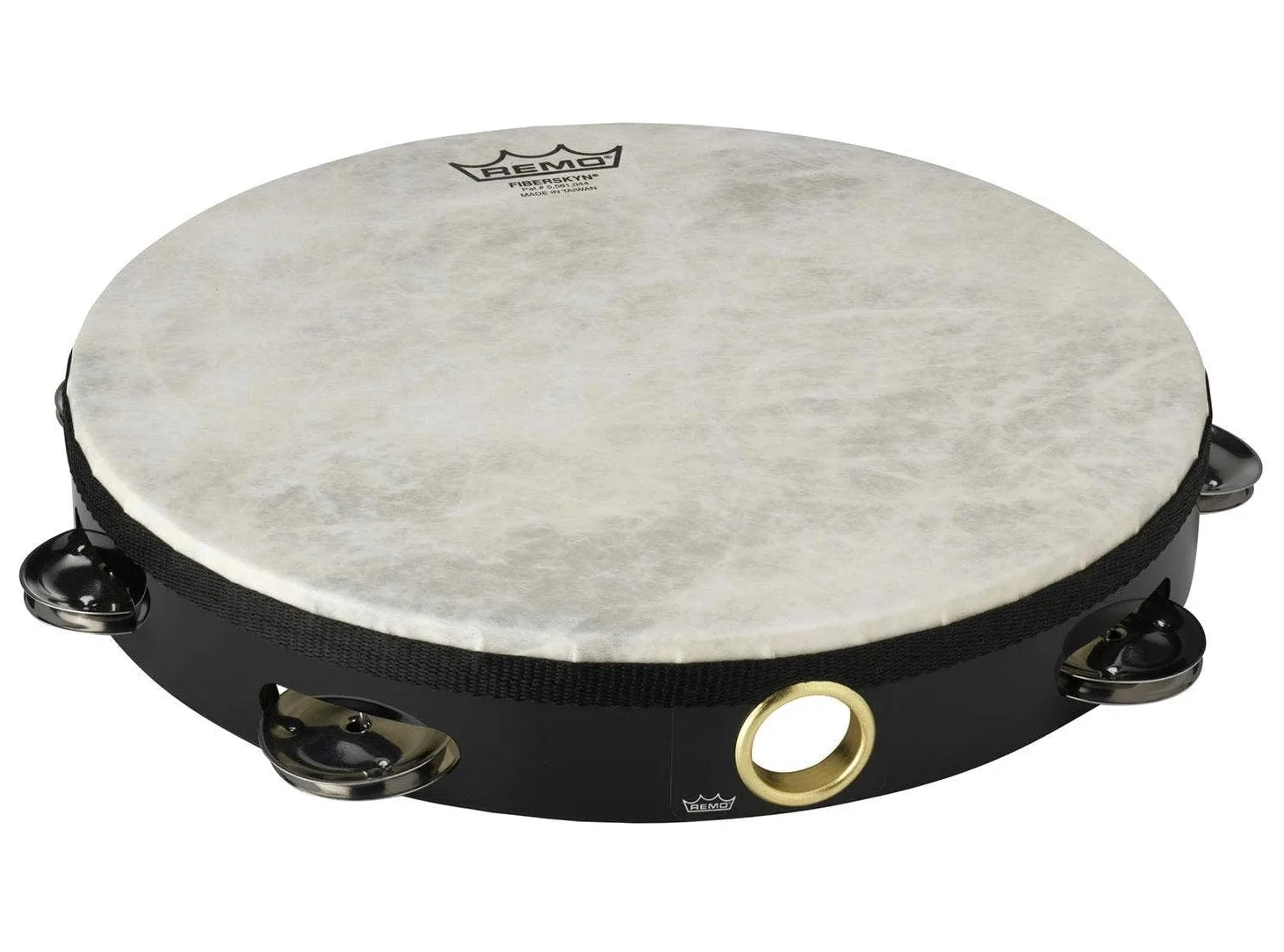 Remo TA-5110-70 Tambourine 25,4 cm (10 Zoll) schwarz