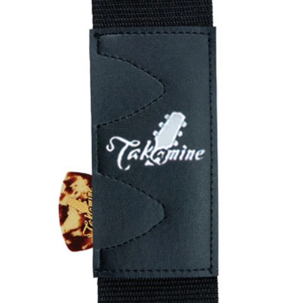 Takamine Gitarrengurt Made in Japan / E-Akustikgitarre Bass verstellbar schwarz