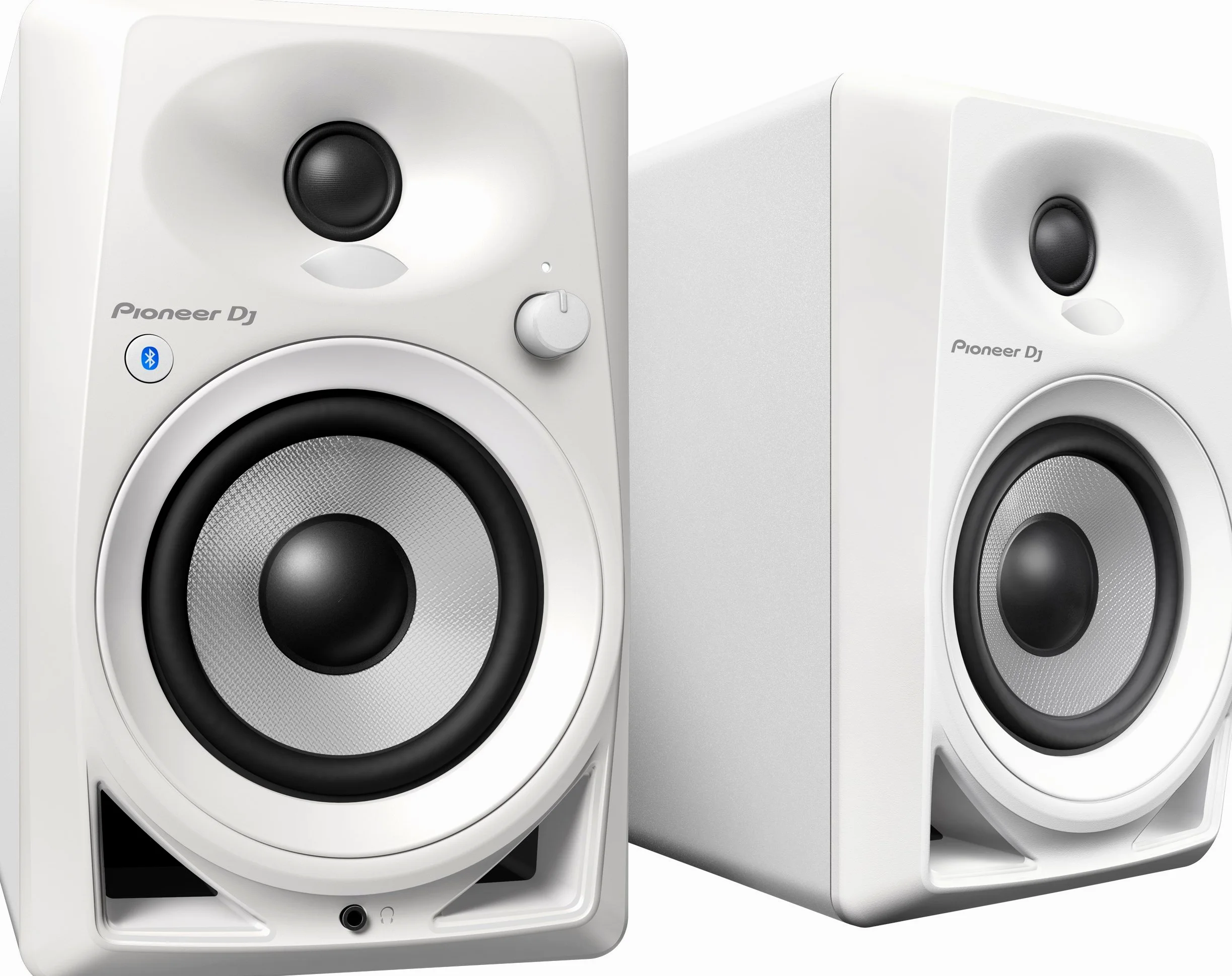 Pioneer DJ DM-40BT-W Bluetooth Studiomonitore, Weiß