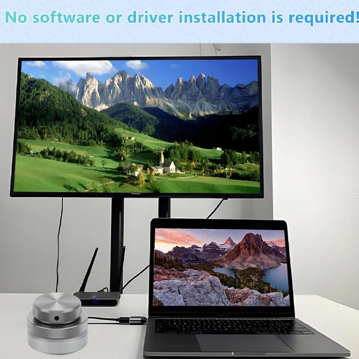 Lautstärkeregler, Bluetooth 2.4G Multimedia-Controller, Kabelgebundener -Geräteschalter mit RGB-Licht, Ideal für Telefon, Tablet, PC und IOS