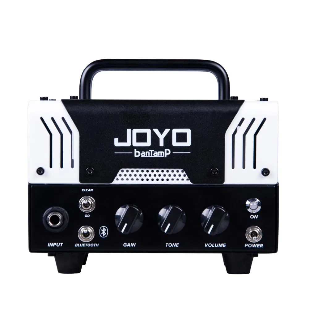 JOYO BanTamp Serie Mini Gitarren-Topteil 20W Hybrid Röhren 2-Kanal mit Bluetooth (Nur Kopf, Box benötigt)