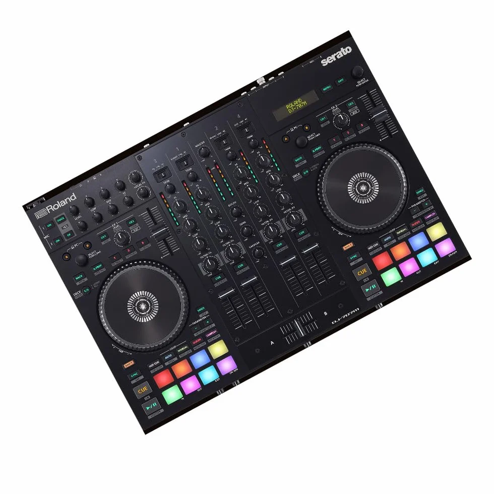 Roland DJ-707M DJ-Hybrid-Controller und Live-Sound-Audio-Konsole