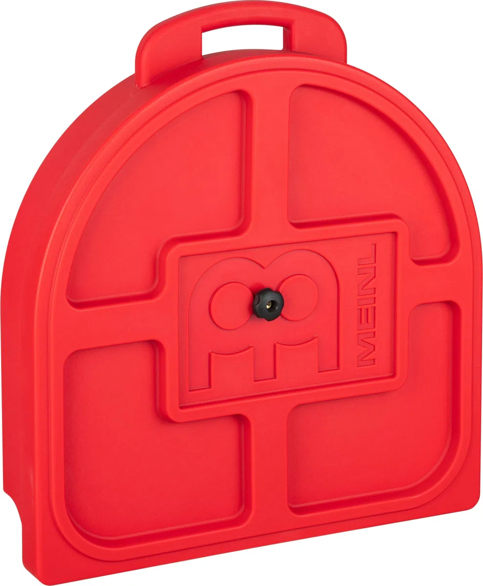 Meinl Cymbals Pro Cymbal Case – Koffer für Schlagzeug Becken bis 22 Zoll – Inkl. 8 Trenner, Tragegriff – Drum Zubehör, Rot (MCC22R)