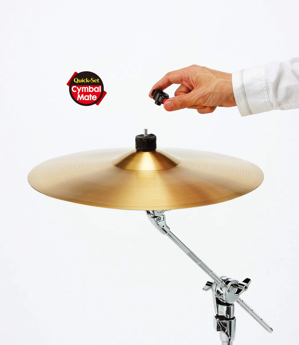 TAMA Stagemaster Galgenbeckenständer Bundle 2-teilig - mit doppelstrebigen Beinen und Quick-Set Cymbal Mate (HC43BWNX2)