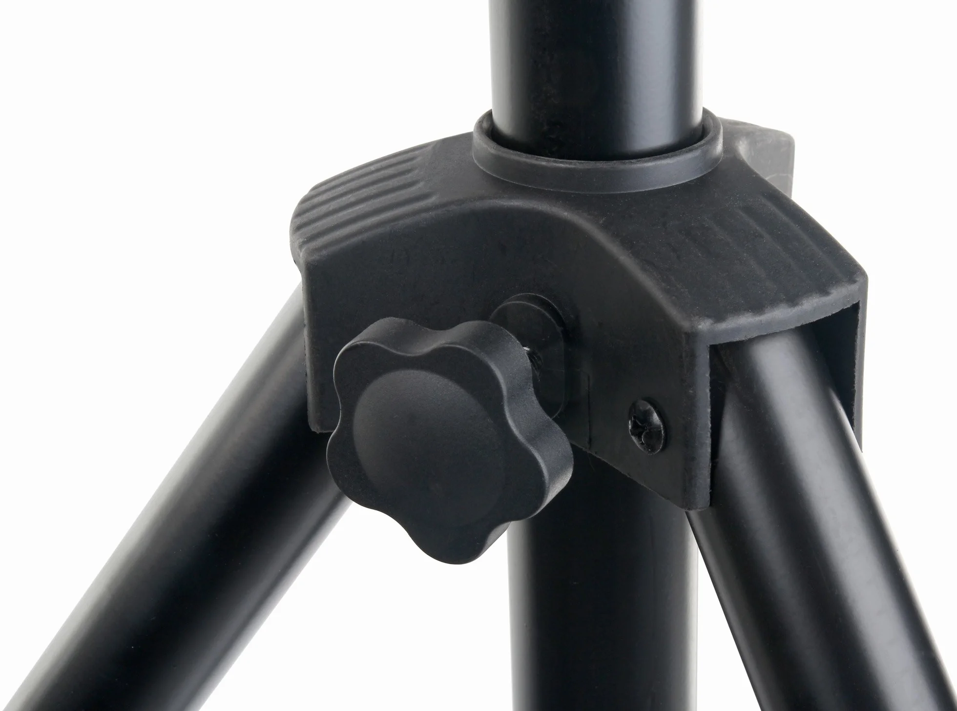 Showlite LTS-100 Traversen System (2x T-Bar Ständer 2x Quertraverse, Höhenverstellbar von 1,50m - 3,00m, Belastbar bis 75kg) schwarz