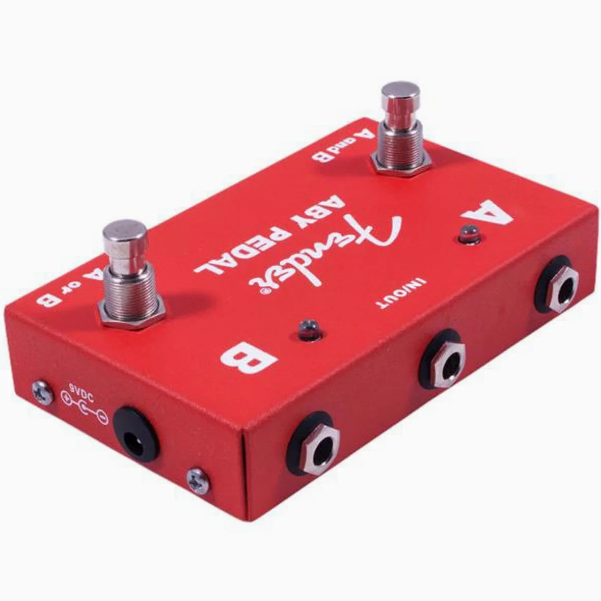 Fender 2-Switch ABY Pedal, Rot