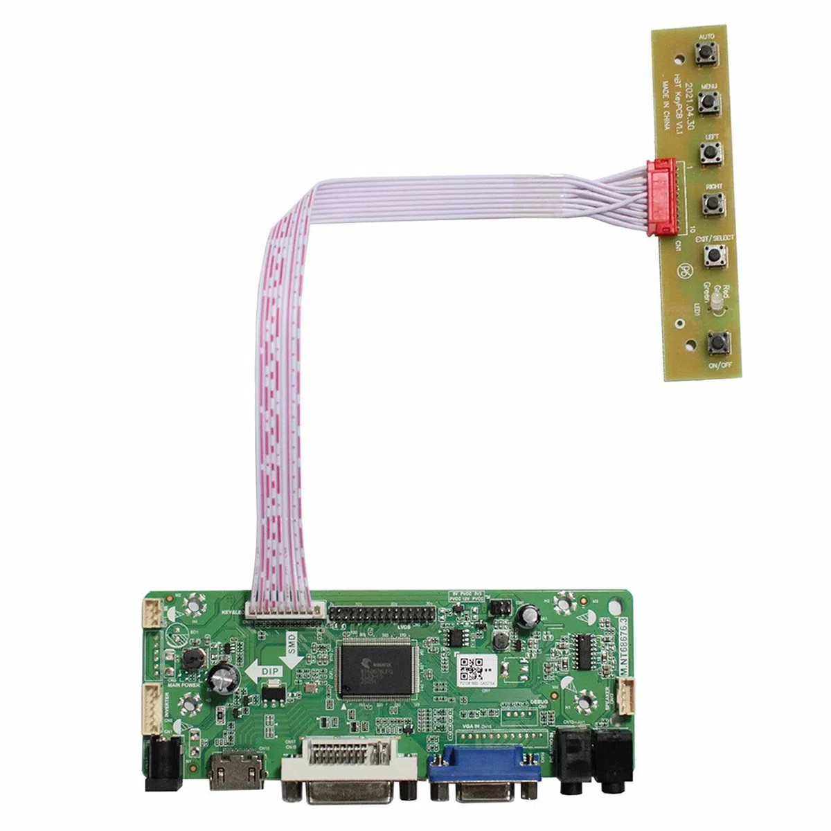 VSDISPLAY H/D VGA DVI LVDS Controller Board für 17 Zoll 1280x960 LCD | DV170YGZ-N10 DV170YGM-N10 4: 3 30Pin Gaming Marquee Bildschirm