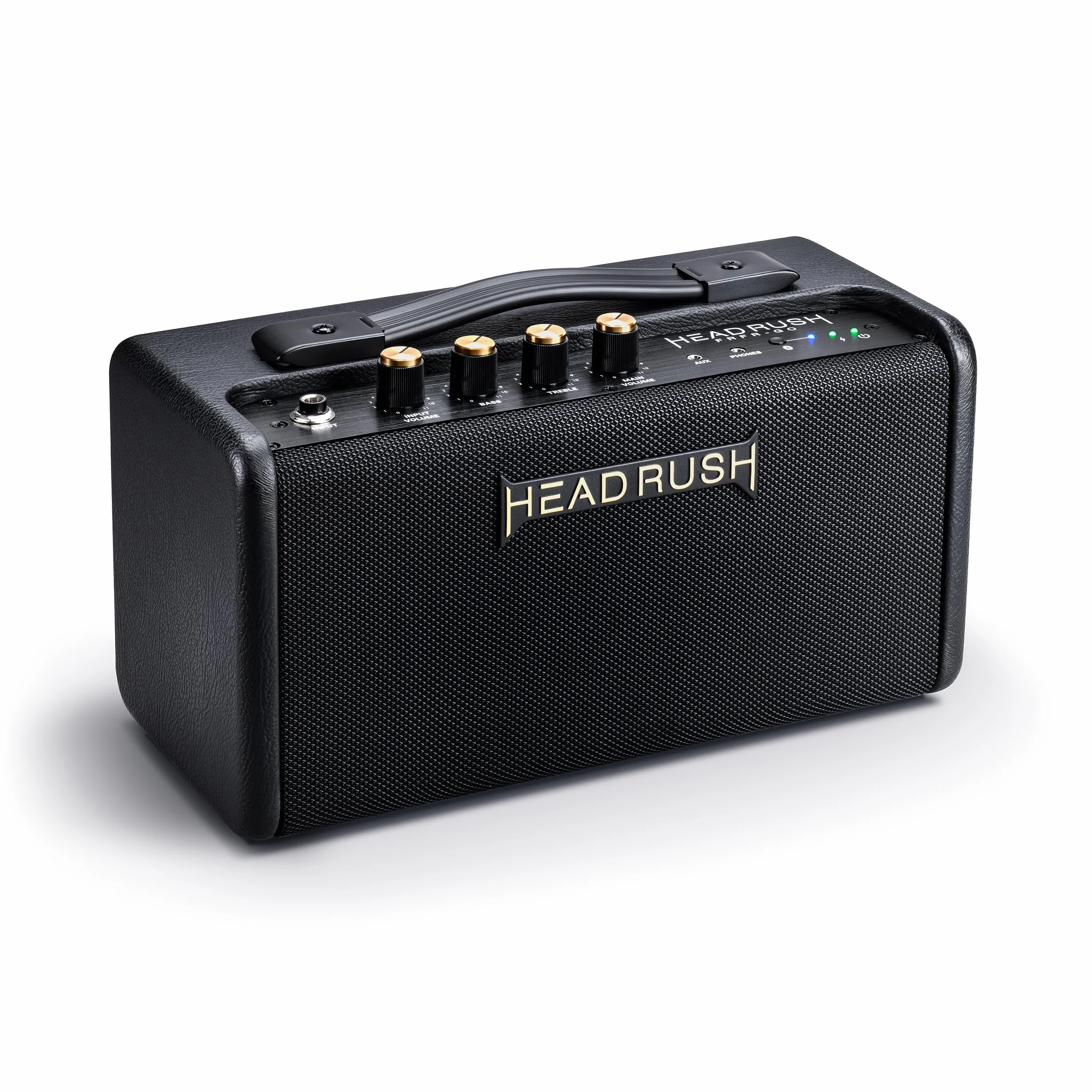 HeadRush FRFR-GO - 30W Verstärker für elektrische und Bassgitarren mit dualen 3" Lautsprechern, Bluetooth und Akku für Multi-FX/Amp Modeling Pedale