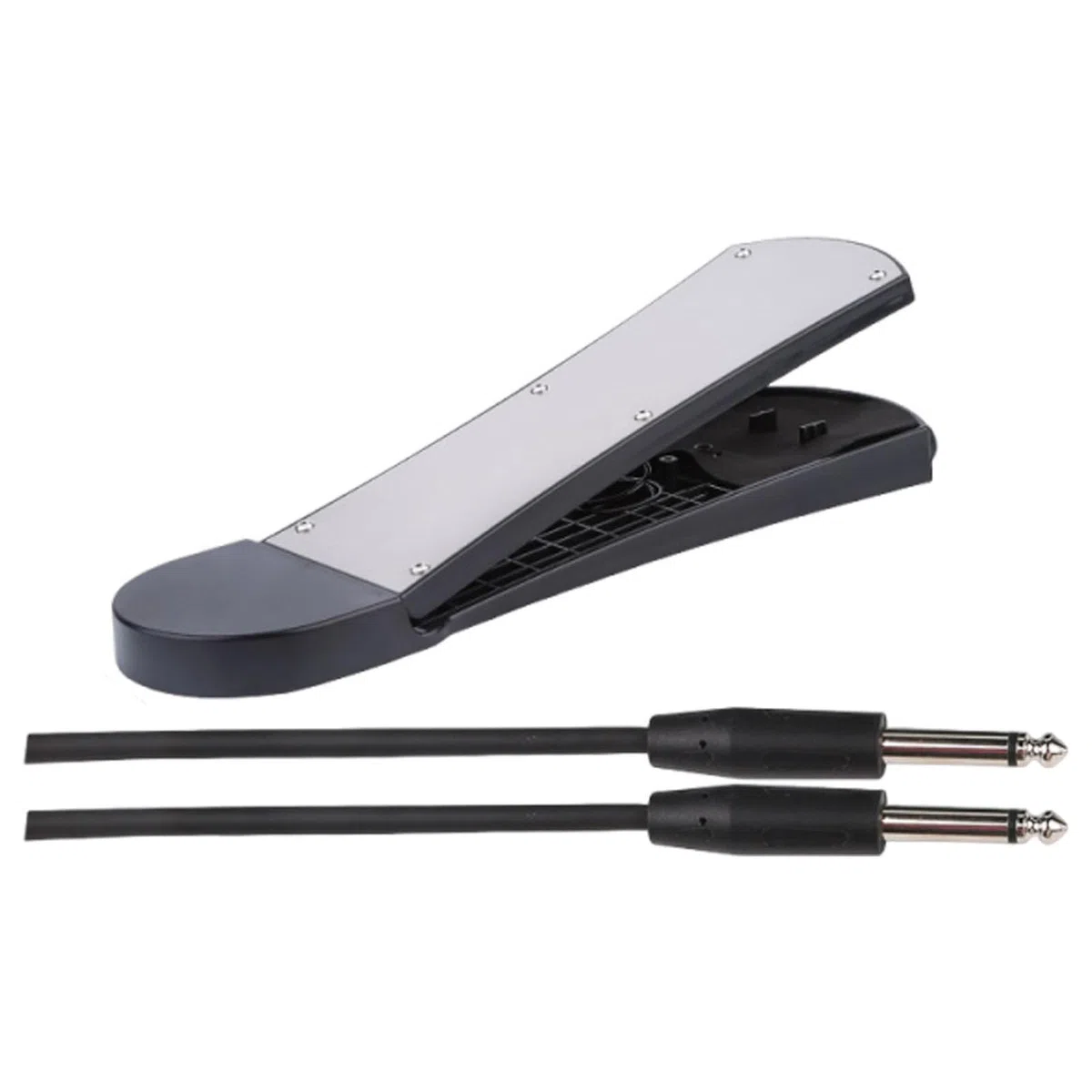 TISHITA Drum Pedal Percussion Pedal Elektronisches Trommelpedal Ersatz mit Metall Und PP Konstruktion rutschfeste Oberfläche Hohe Spielpräzision für Proben Un, 1 Stück