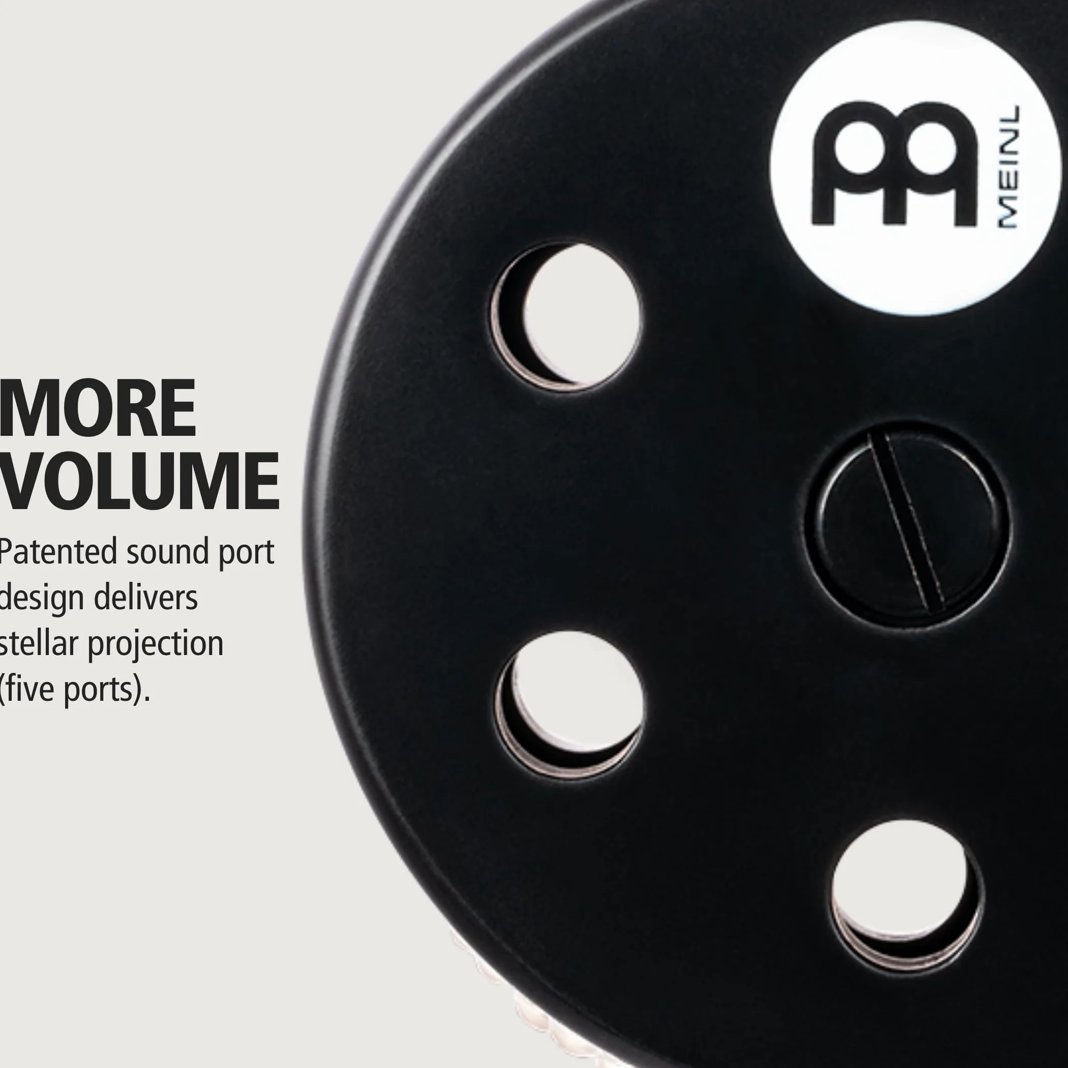 Meinl Turbo Cabasa CA5BK Medium, Black
