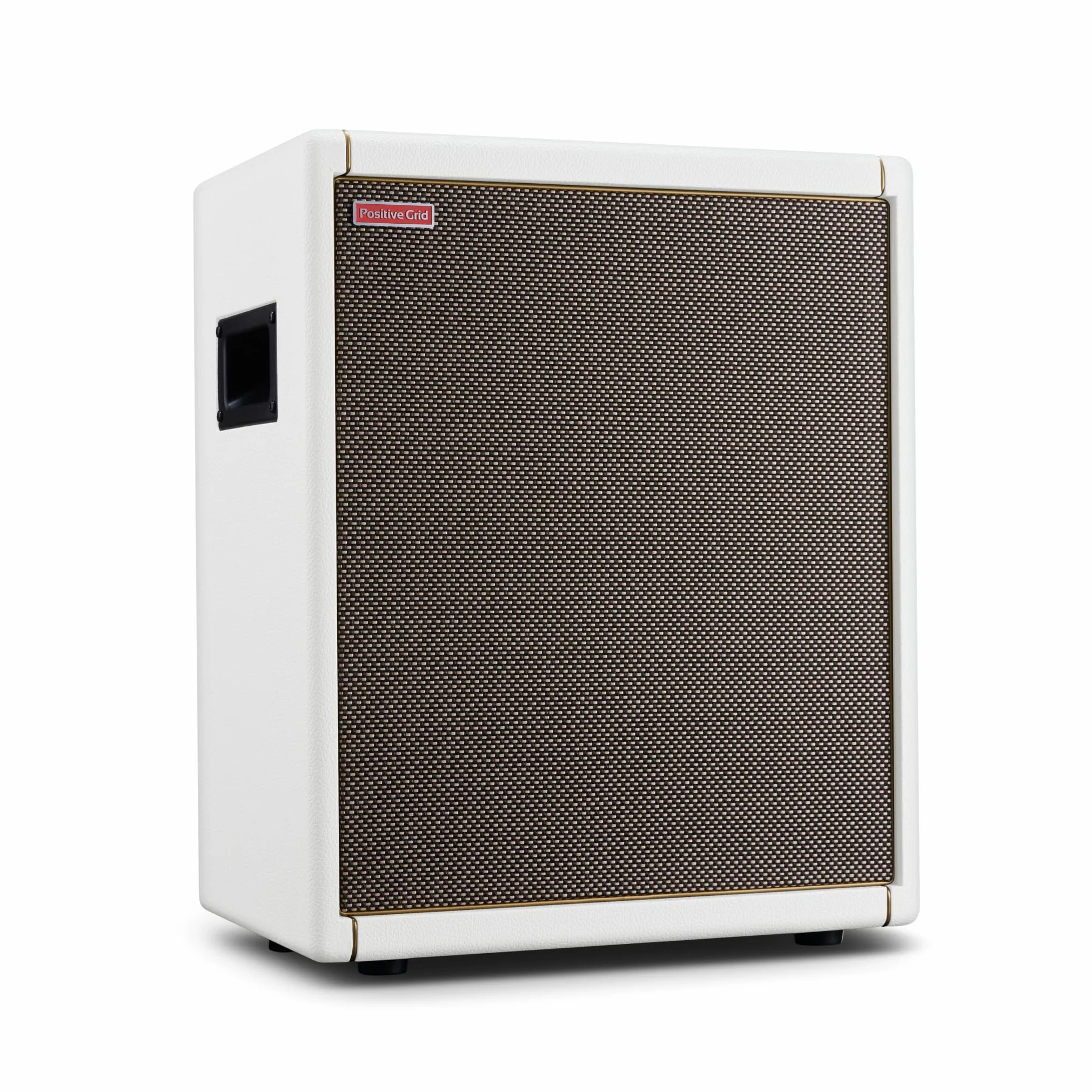 Positive Grid Spark CAB Gitarrenverstärker-Lautsprecherbox für Verstärker der Spark-Serie, Mehrere Instrumente, Modeler und Mehr – Perlweiß