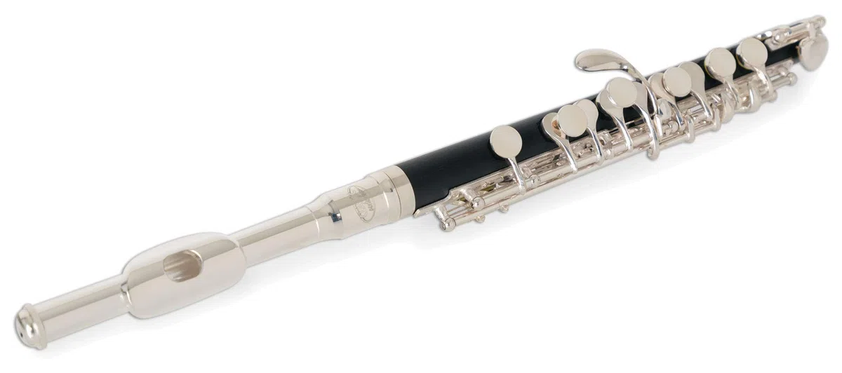 Classic Cantabile PF-300 Piccoloflöte - aus Bakelit - versilberte Neusilber-Mechaniken - inklusive Etui