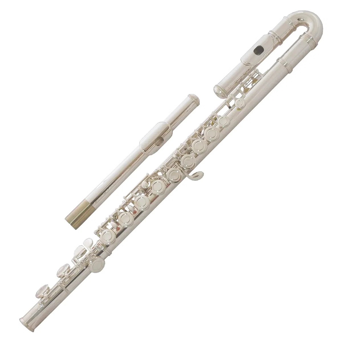 TFL-212 Querflöte Kinderflöte in C (mit 2 Kopfstücken) Flöte Transverse Flute Flûte Traversière Do (TFL-212)