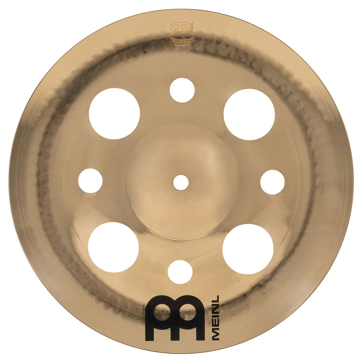 Meinl Cymbals Pure Alloy Custom 30,5 cm Trash China – Rauchbronze/Brillantes Finish – Made in Germany, 2 Jahre Garantie (PAC12TRCH)