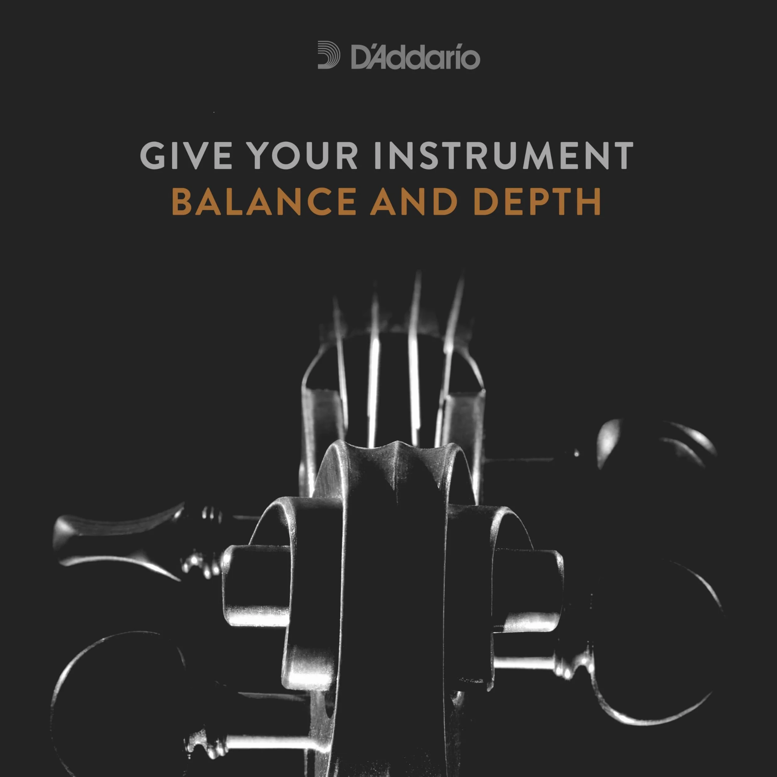D'Addario Kaplan Amo Viola Saiten - Komplettsatz - KA410 LM - Viola Saiten - Lange Skala, Mittlere Spannung