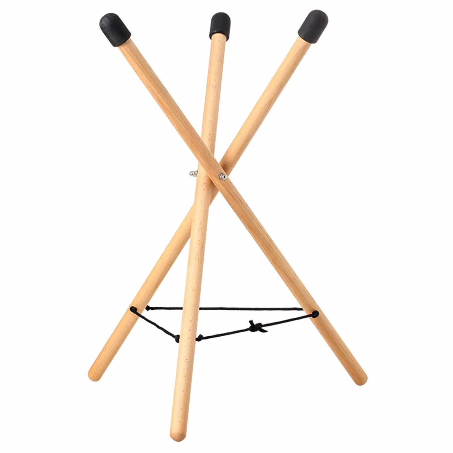 Handpan Trommelständer, Stahlzungen-Trommelhalterung, Massives Buchenholz Halter Handpfanne Stativ Ständer Percussion Instrument Halter Zunge Trommel Faltbarer Ständer Zunge