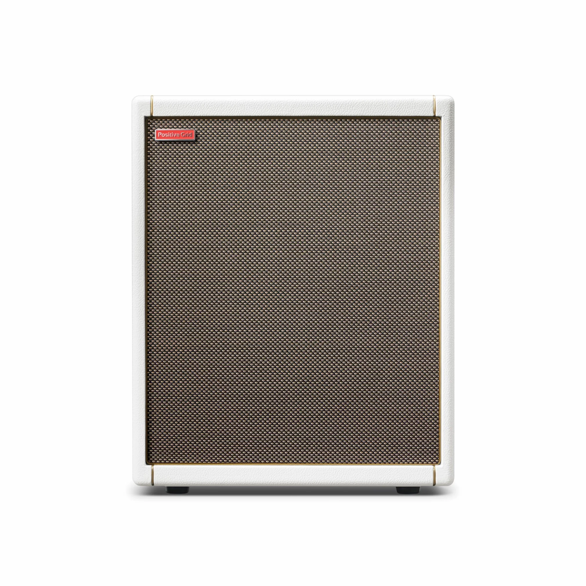 Positive Grid Spark CAB Gitarrenverstärker-Lautsprecherbox für Verstärker der Spark-Serie, Mehrere Instrumente, Modeler und Mehr – Perlweiß