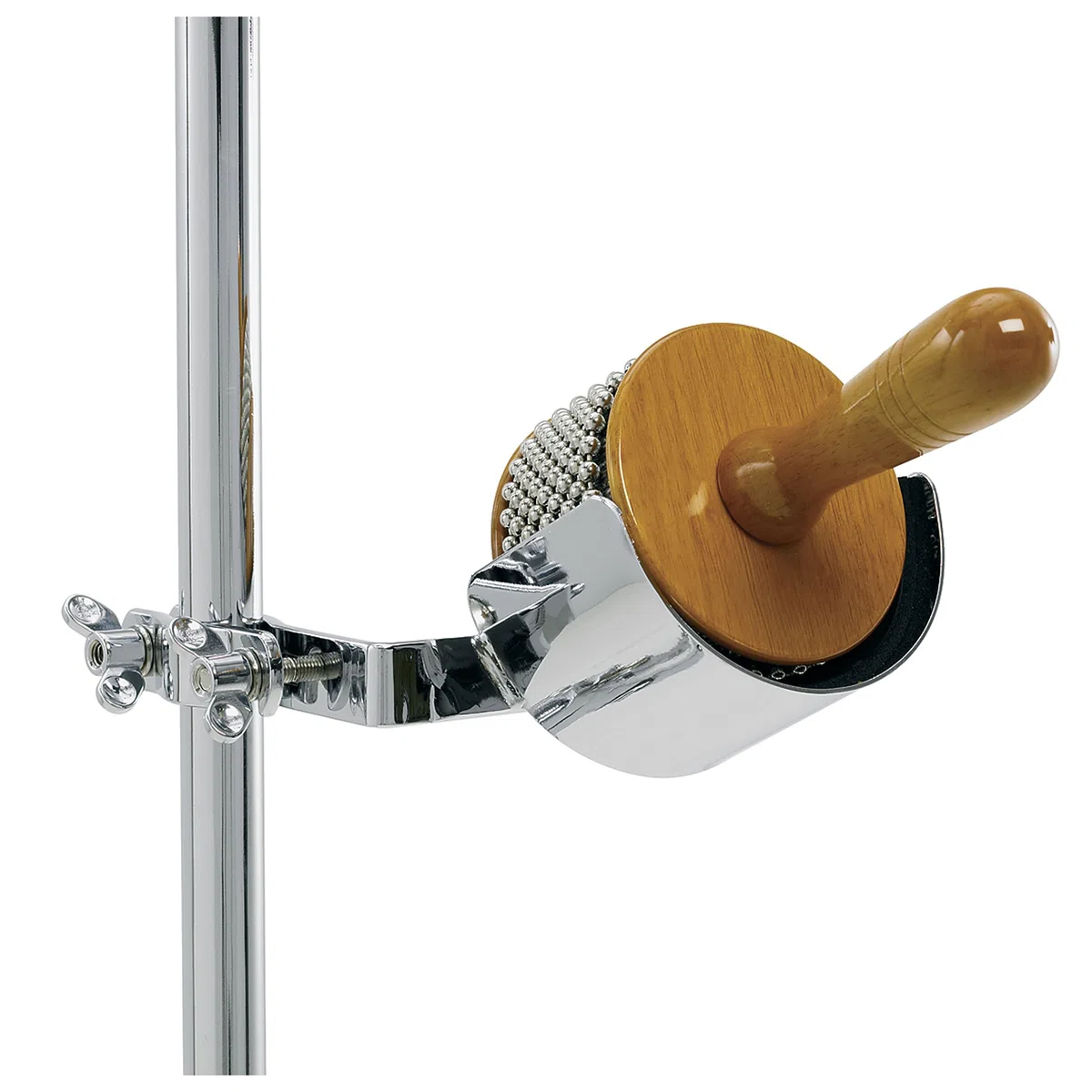 Meinl Percussion Cabasa Holder Halterung - Halterung für Cabasa Instrument - Mit Montageklemme - Gepolstert - Stahl, Verchromt (MC-CA)