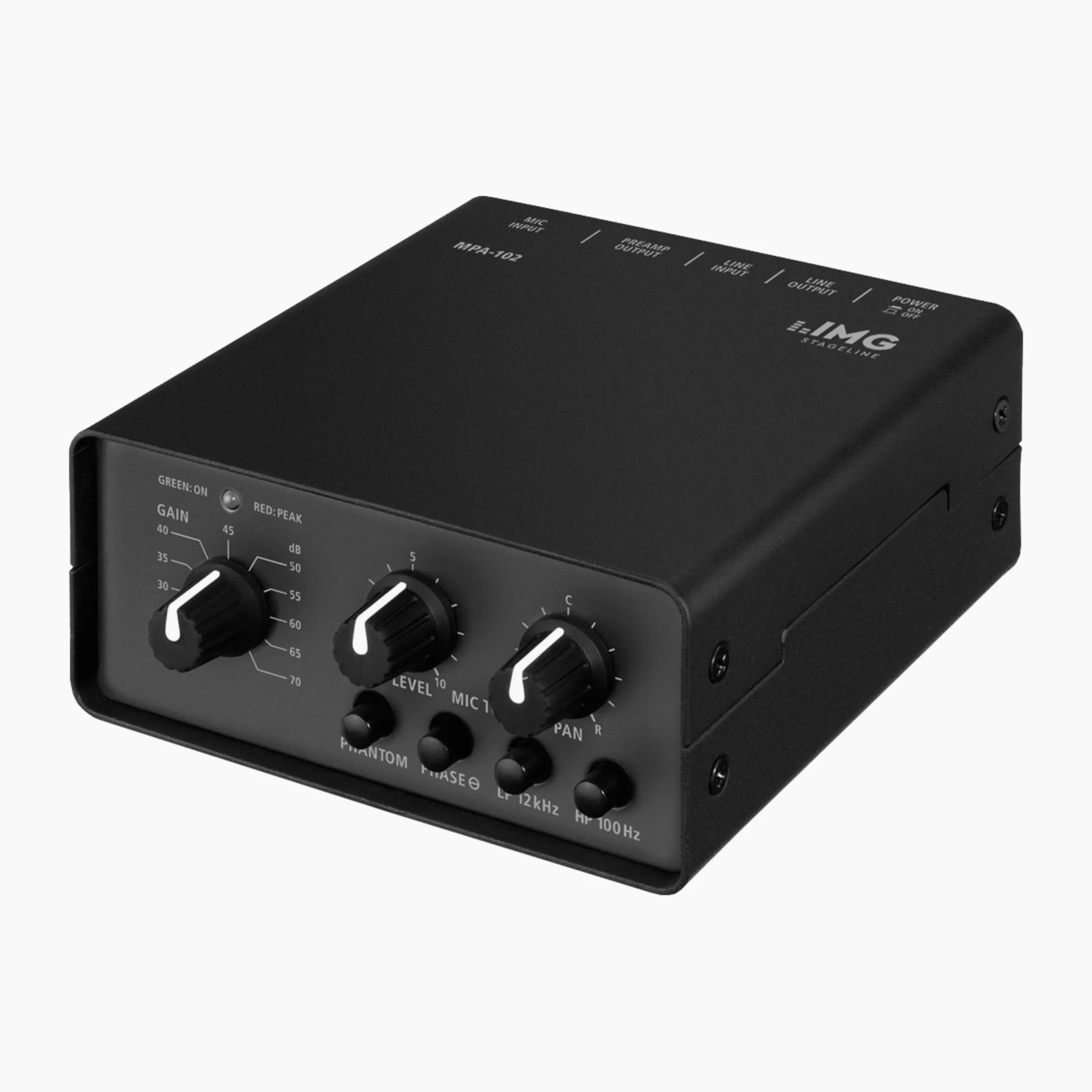 Stage Line MPA-102 Mikrofon-Vorverstärker