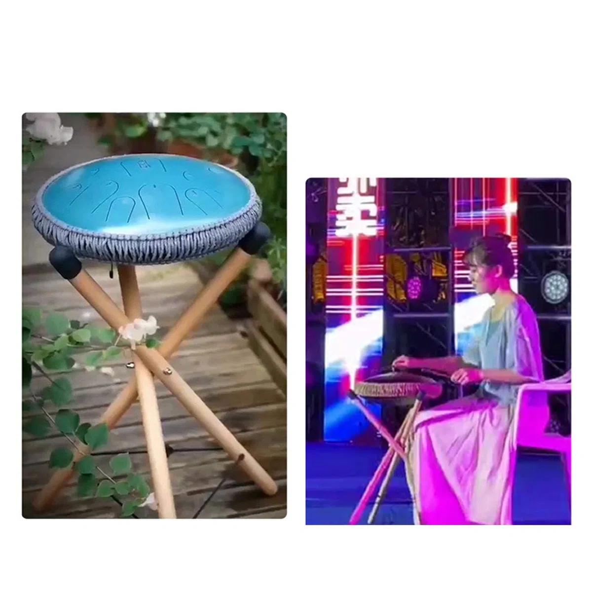 Handpan-Ständer – Stahl-Zungentrommelhalterung, Snare-Halter, , tragbarer Trommelhalter, Handpan-Trommelständer, Handpan-Instrumentenständer, Handpan-Display-Rack für Handpan-Trommel,